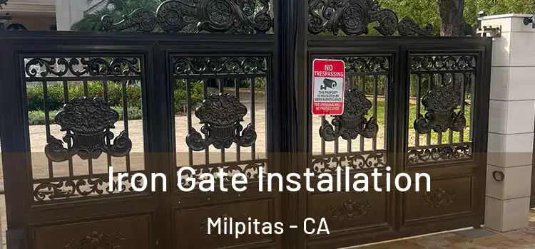 Iron Gate Installation Milpitas - CA