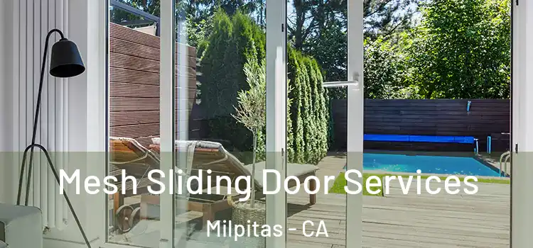 Mesh Sliding Door Services Milpitas - CA